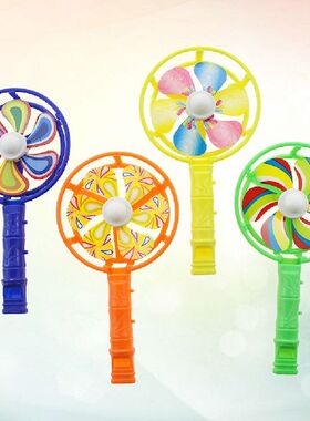 12pcs Whistle Practical Creative Lightweight Windmill