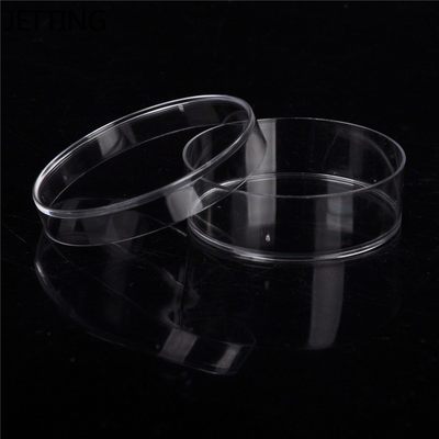 10pcs/lot Practical Sterile Petri Dishes with Lids for Lab P