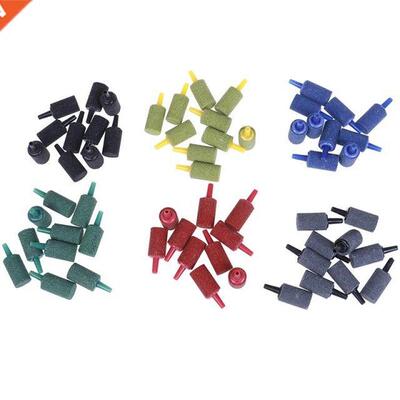 10pcs/lot Cylinder Bubble Aeration Aerator Air Stone For Aqu
