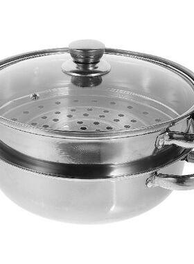 Steamer Pot Steam Cooking Fish Kitchen Dim Sum Metal Pan