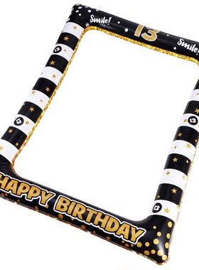 Birthday Frame Photo Party Props 18Th Selfie Inflatable