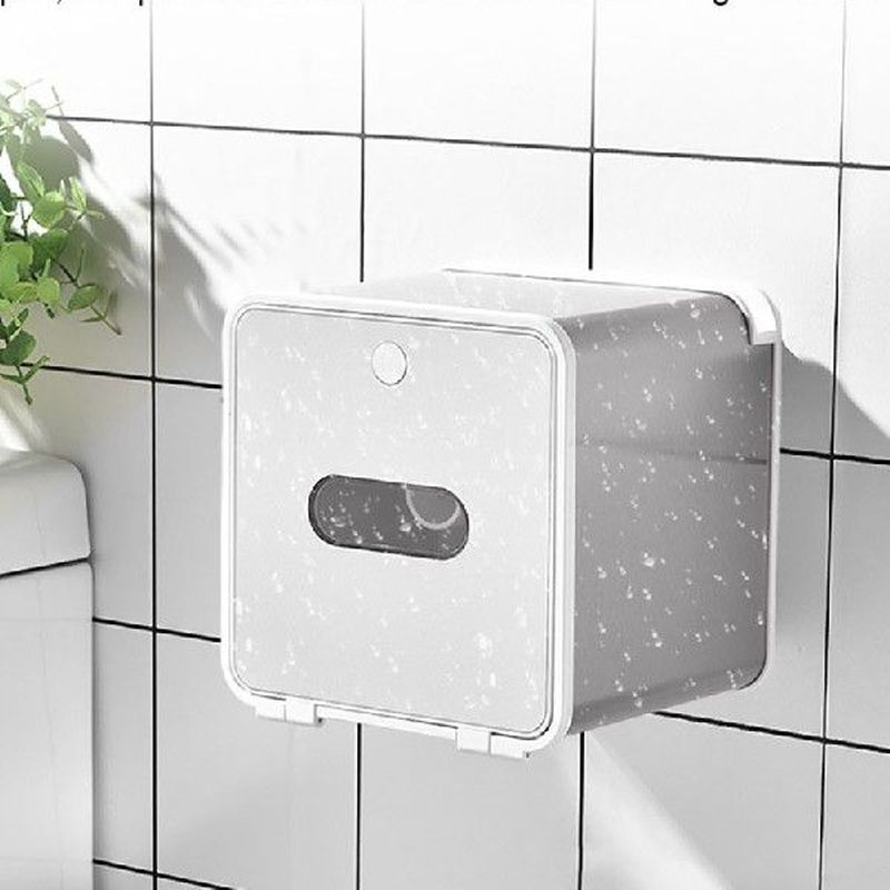 Wall Mounted Holder For Paper For Toilet Drainable Tissue