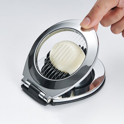 Stainless Steel Egg Slicers Cutters Eggs Divider Splitter