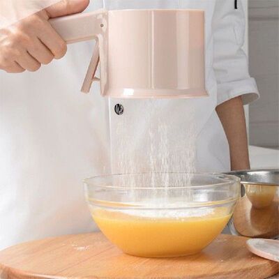 Hand-held flour filter Flour sieve baking tool cake pastry