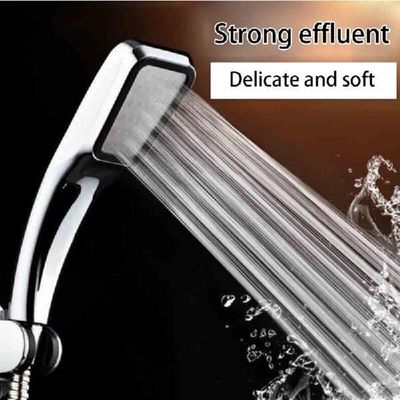 Electroplating Shower Head 6 Functions Pressurized Shower