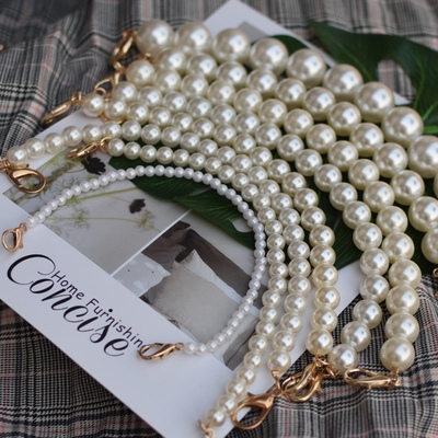 NEW brand Pearl strap for bags handbag accessories purse bel