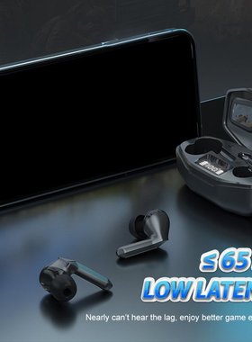 Earphone T68 Gaming Headset Low-latency Stereo Wireless