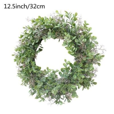 12.5inch(32CM) Green Corallina Officinalis Shape Wreath for