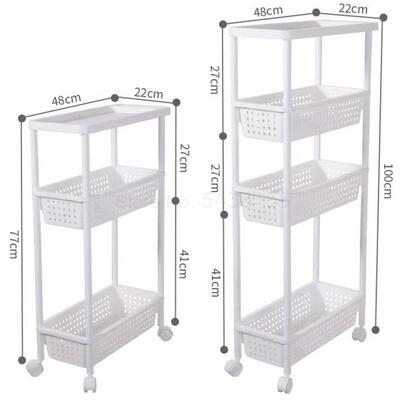 Bathroom shelf bathroom narrow seam storage floor toilet