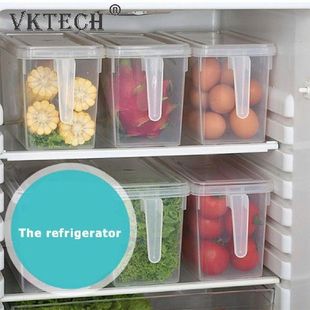Refrigerator Storage Drawers Transparent Fridge Storage Box