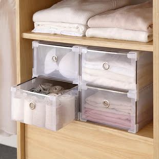 Foldable Plastic Storage Box Thicken Crate Clothes Shoes Dra