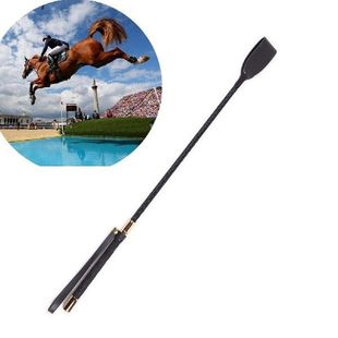 Boutique Slim Leather Riding Crop Horse Whip Paardrij Zweep