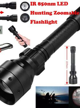 Lampu Zoom Inframerah LED 8digambar dengan Tali Tangan 5W