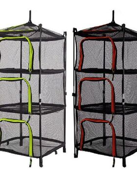 Layers Drying Net For Herbs Hanging Basket Folding Dry Rack