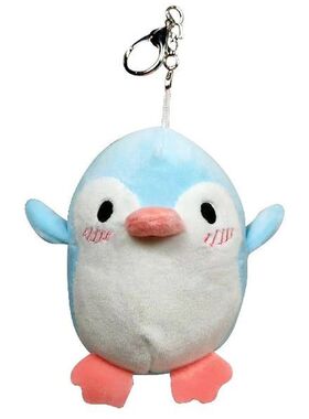 Penguin Animal Stuffed Doll H Toy Keychain Key Holder Bag