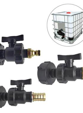 IBC Tank Adapter S60X6 To Iron Brass Tap Replacement Valve