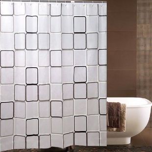 Bathroom Decor Shower Curtains Shower Curtain with Hooks