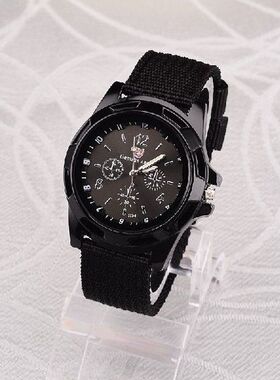 Mannen Army Horloge Nylon Militaire Mannelijke Quartz