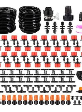 165 FT Garden Irrigation System 1/4 Inch 1/2 Inch Blank