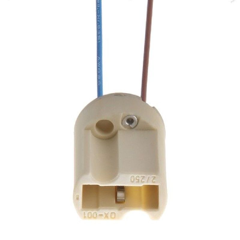 5x G9 Lamp Base 250V 2A Ceramic Socket G9 Type Halogen Lamp