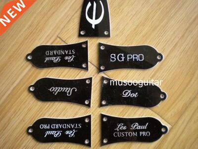 Black Truss Rod Cover Guitar 3 Holes Guitar Parts Accessori