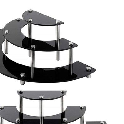 Acrylic Riser Display Shelf for Figures, Cupcakes Stand Shel