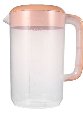 Pitcher Water Plastic Carafe  With Lid Kettle Juice