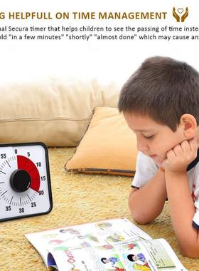 Kitchen Timer Stopwatch 60 Minutes Visual Timer Timing Set