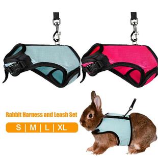Rabbit Harness and Leash Set Hamster Vest Harness Bunny