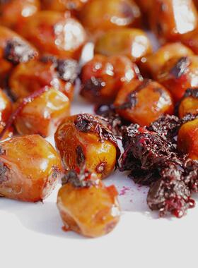 寒蝉骤雨一坛紫苏枣粒500g南皮带核无辣蜜饯湖浏QGI阳特产五带眼