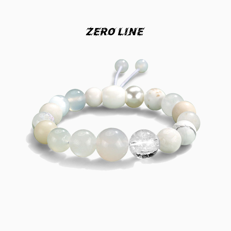 zeroline白水晶十八籽手链女轻奢精致黑曜石手串红绳礼物送礼手链,饰品/流行首饰/时尚饰品新,手链,淘宝优惠券,粉丝福利购,淘宝优惠卷