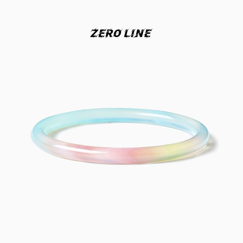 zeroline三彩渐变女玛瑙手镯