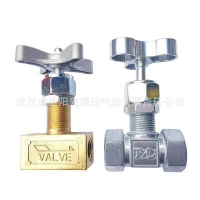 台湾温州无锡GCT-02 GCT-03 NUL-02 03压力表开关考克液压配件