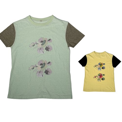 DIRDDY 项小七 设计师品牌26早秋休闲时尚DOUBLE FLOWER TOP-上衣