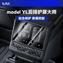 BJBT适用特斯拉modely焕新版 后排空调出风口保护罩tesla3内饰配件
