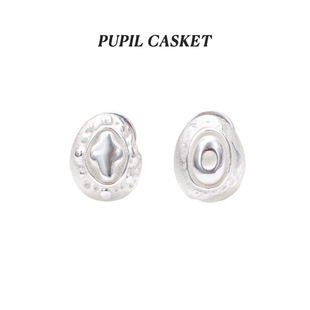 PUPILCASKET 风烛耳钉 925银高级原创小众设计师轻奢高级感耳环