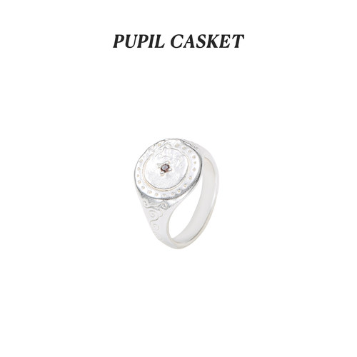 pupilcasket戒指纯银小众