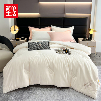 简单生活暖姜保暖全棉面料