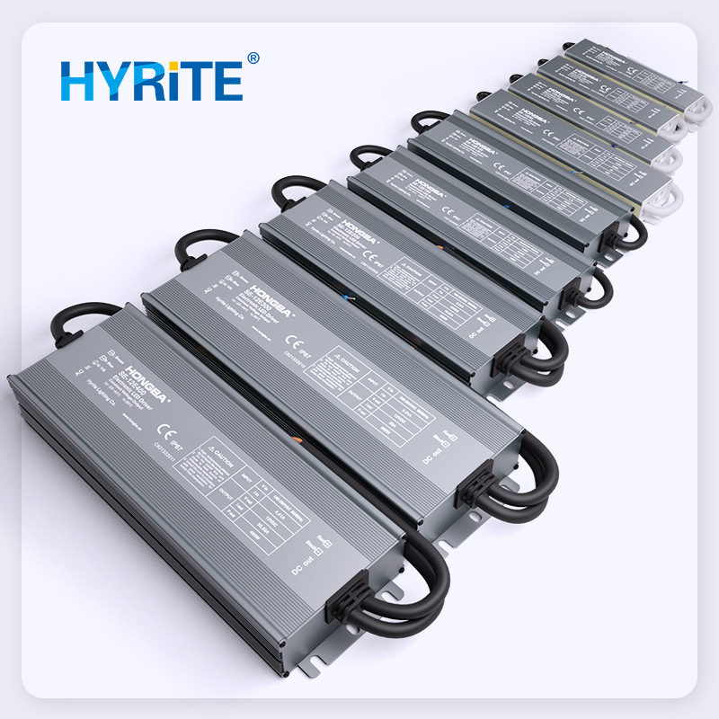 防水电源IP67超薄户外广告恒压开关电源12V24V变压器灯箱驱动