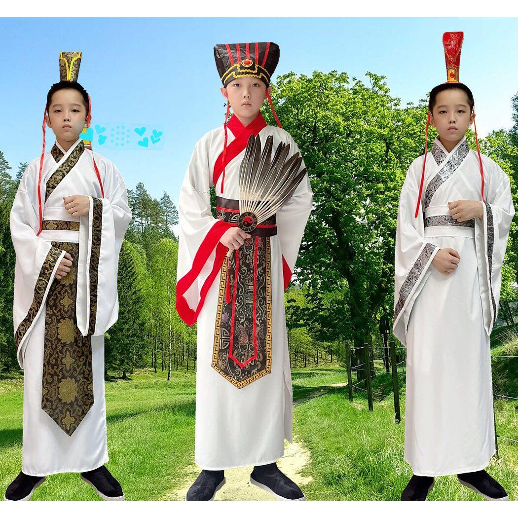 古装汉服诸葛亮服装三国演义时期刘备孙权曹操周瑜舞台话剧演出服