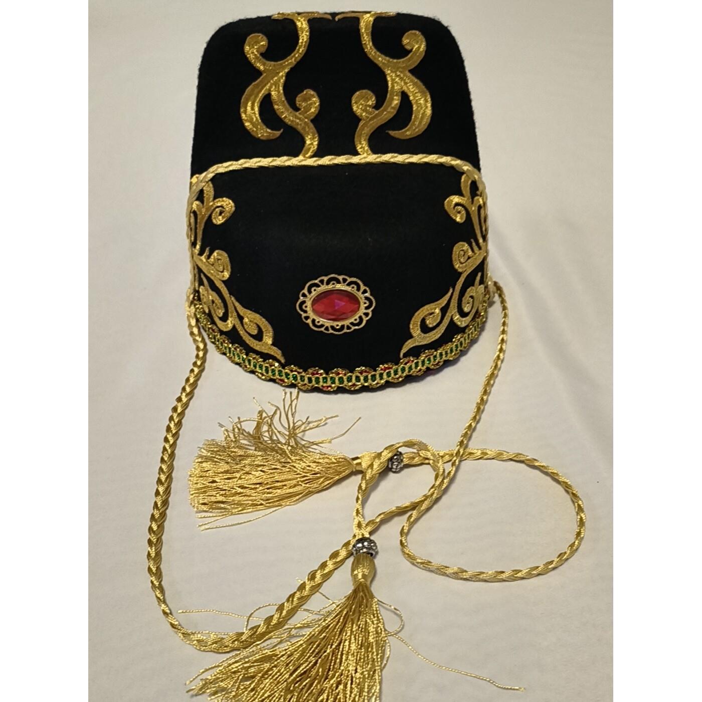 古装捕快展昭帽明朝东厂儿童锦衣卫飞鱼帽侠客汉服帽古代县令官帽