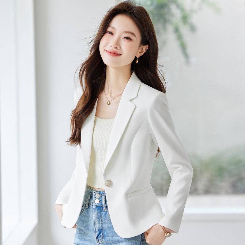 西装外套女2026春秋新款休闲时尚气质西服高级感女士长袖修身上衣