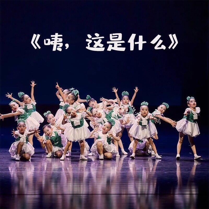 咦这是什么儿童演出服青春快出发表演服蓬蓬裙小荷风采大小姐群舞
