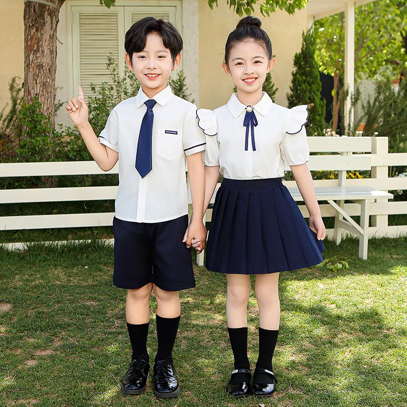 六一儿童合唱演出服幼儿园毕业照小学生诗歌朗诵啦啦队舞蹈表演服