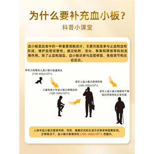 【成自营】DG血小板提升花生衣红皮五红ULE汤吃什么美国进低口N生