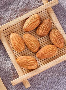 去扁壳旦巴木大杏仁2焙00g熟桃仁 面包奶枣雪花酥烘CXM原料 坚果