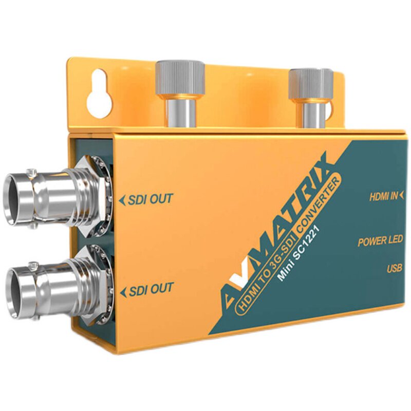 AVMATRIX/迈拓斯 MINI SC1221 视频转换器HDMI转3G-SDI信号