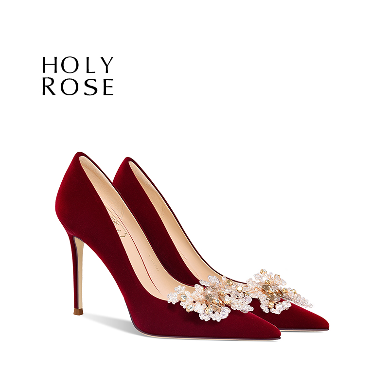 HolyRose婚鞋秀禾婚纱两穿