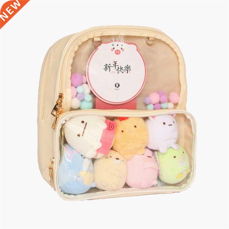 Ita Bag Backpack Clear Transparent Women  Bag Ladies Tran