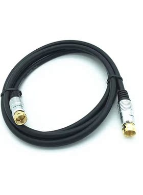TV Aerial Coaxial Patch Cable with F-Male Connector for Sate